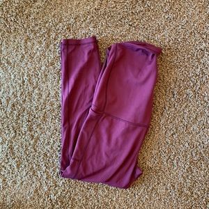 senita athletics maternity crop pocket leggings